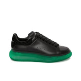 ALEXANDER MCQUEEN OVERSIZED SNEAKER 'BLACK/GREEN SOLE'