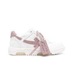 OFF-WHITE OUT OF OFFICE 'WHITE GLITTERING PINK'