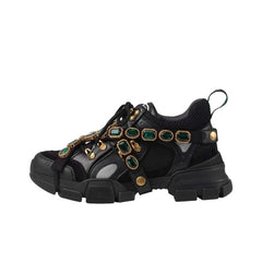 GUCCI FLASHTREK CRYSTALS 'BLACK'