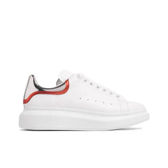ALEXANDER MCQUEEN OVERSIZED SNEAKER 'WHITE SILVER RED METALLIC'