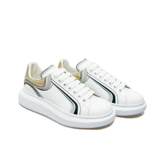 ALEXANDER MCQUEEN OVERSIZED SNEAKER 'WHITE SILVER'