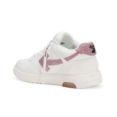 OFF-WHITE OUT OF OFFICE 'WHITE GLITTERING PINK'