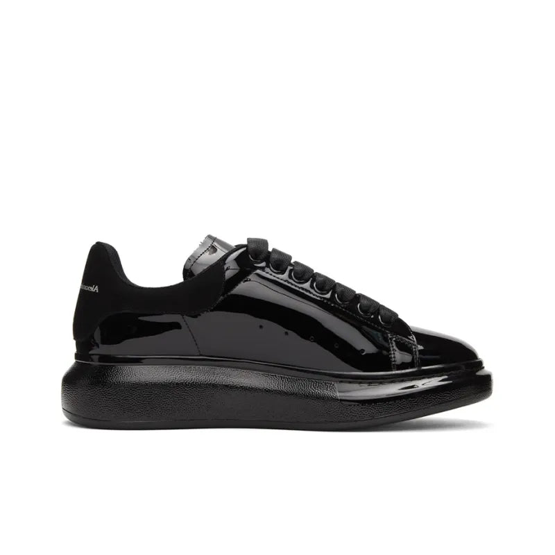 ALEXANDER MCQUEEN OVERSIZED SNEAKER 'BLACK PATENT'