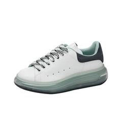 ALEXANDER MCQUEEN OVERSIZED SNEAKER 'TRANSPARENT SOLE / WHITE GREEN'