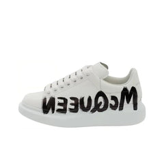 ALEXANDER MCQUEEN OVERSIZED SNEAKER 'GRAFFITI WHITE-BLACK'
