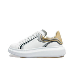 ALEXANDER MCQUEEN OVERSIZED SNEAKER 'WHITE SILVER'