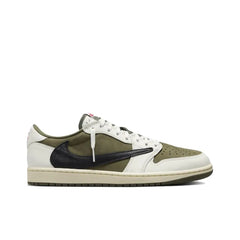 JORDAN 1 RETRO LOW OG SP X TRAVIS SCOTT 'MEDIUM OLIVE / REVERSE OLIVE'