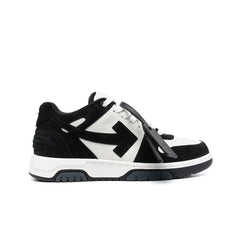 OFF-WHITE OUT OF OFFICE 'BLACK WHITE SUEDE'
