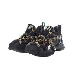 GUCCI FLASHTREK CRYSTALS 'BLACK'