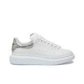 ALEXANDER MCQUEEN OVERSIZED SNEAKER 'WHITE SILVER CROC'