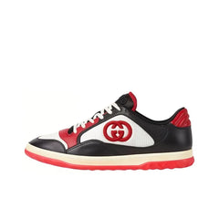GUCCI MAC80 SNEAKER 'BLACK WHITE RED'