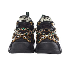 GUCCI FLASHTREK CRYSTALS 'BLACK'