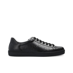 GUCCI ACE 'GG EMBOSSED-BLACK'