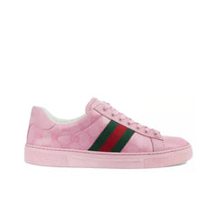 GUCCI ACE 'GG CRYSTAL CANVAS PINK'