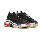 BALENCIAGA TRIPLE S – BLACK WHITE RED