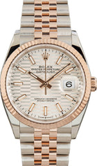 Rolex Datejust 36 Ref 126231 Fluted Motif Dial