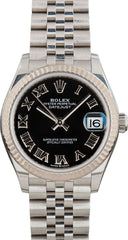 Rolex Datejust Ref 278274 Black Dial