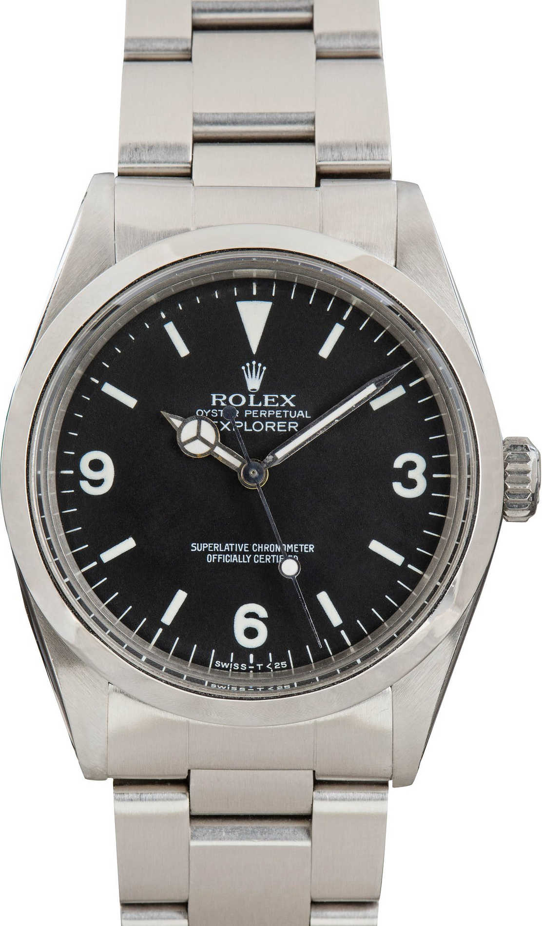 Vintage Rolex Explorer ref 1016 Stainless Steel