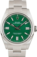 Rolex Oyster Perpetual 41 Ref 134300 Green Dial