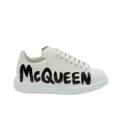 ALEXANDER MCQUEEN OVERSIZED SNEAKER 'GRAFFITI WHITE-BLACK'