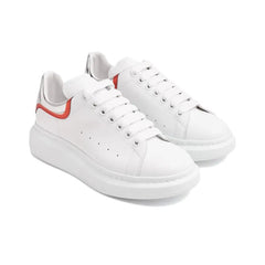 ALEXANDER MCQUEEN OVERSIZED SNEAKER 'WHITE SILVER RED METALLIC'