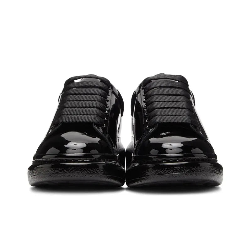ALEXANDER MCQUEEN OVERSIZED SNEAKER 'BLACK PATENT'