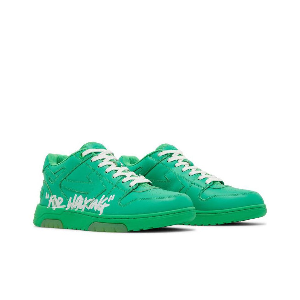 OFF-WHITE OUT OF OFFICE 'FOR WALKING / GREEN'