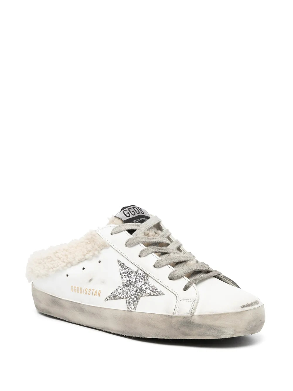 Golden Goose Super-Star Sabot shearling-lined sneakers