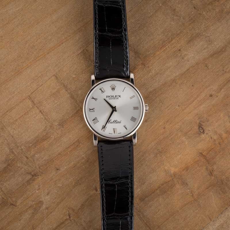 Rolex Cellini 5115 18k White Gold