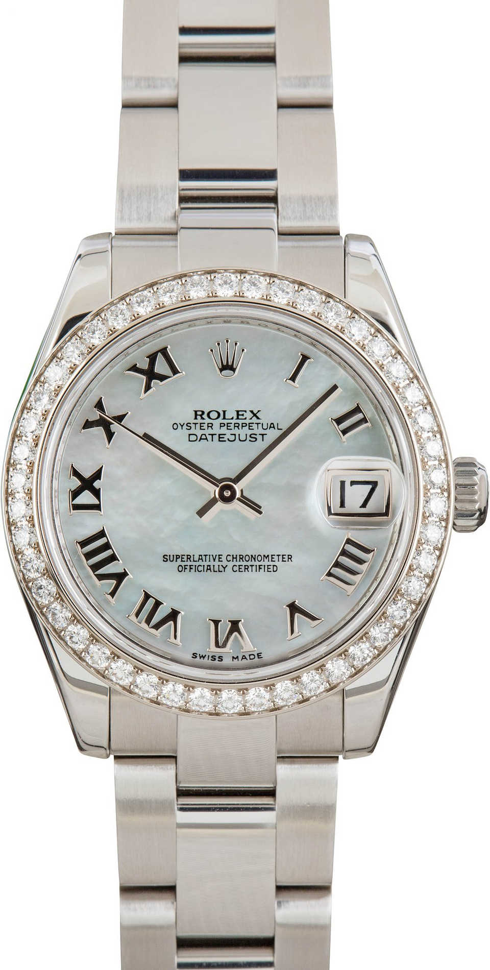 Rolex Datejust 31 ref 178384 Diamond Bezel