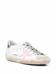 Golden Goose star-patch leather low-top sneakers
