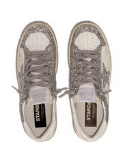 Golden Goose star-patch lace-up sneakers