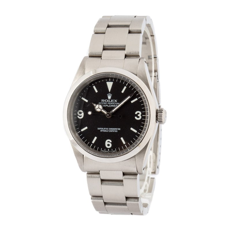 Vintage Rolex Explorer ref 1016 Stainless Steel