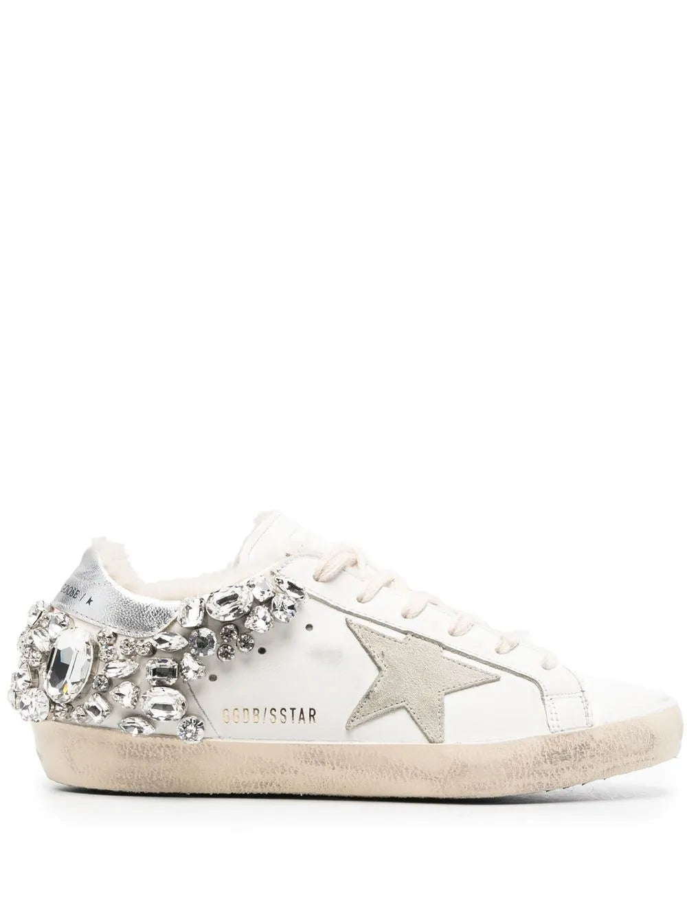 Golden Goose Super-Star embellished low-top sneakers