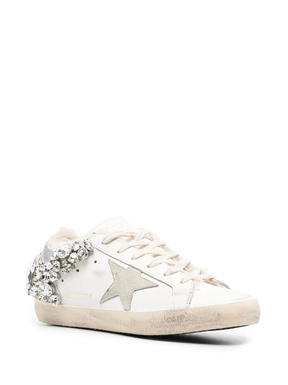 Golden Goose Super-Star embellished low-top sneakers