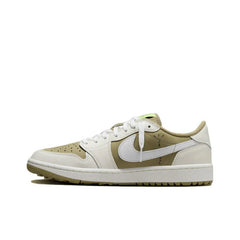 JORDAN 1 RETRO LOW GOLF X TRAVIS SCOTT 'NEUTRAL OLIVE'