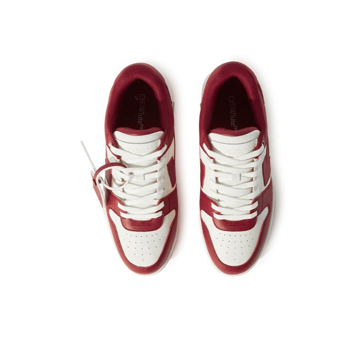 OFF-WHITE OUT OF OFFICE 'BURGUNDY WHITE'