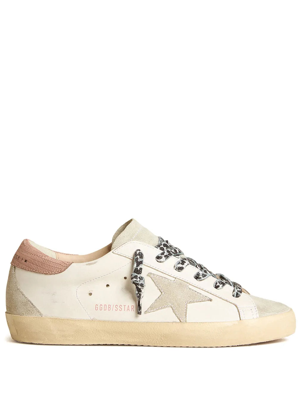 Golden Goose Super Star panelled leather sneakers