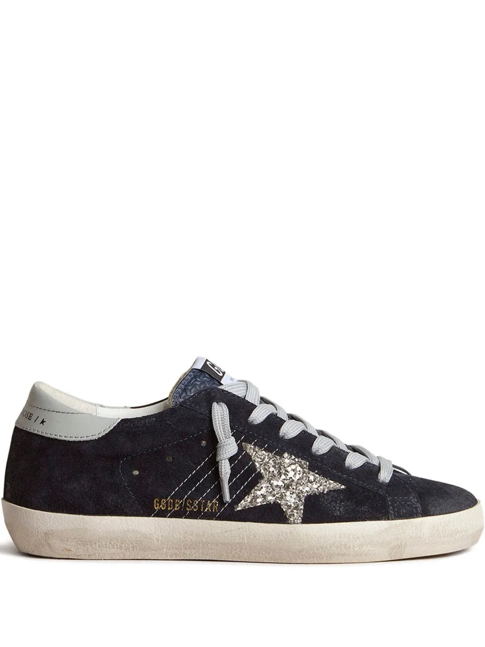 Golden Goose Super-Star glitter-detail sneakers