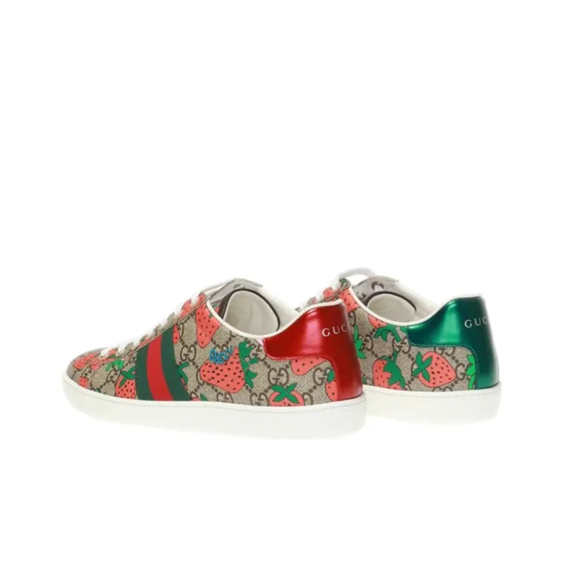 GUCCI ACE 'STRAWBERRY BEIGE'