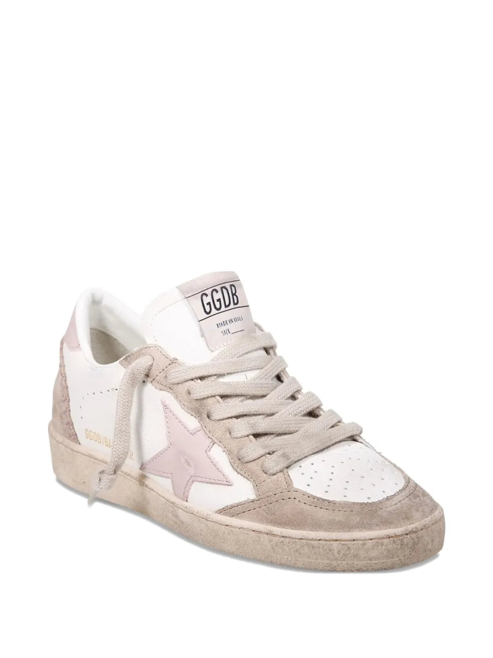 Golden Goose Ball Star suede-panel star sneakers