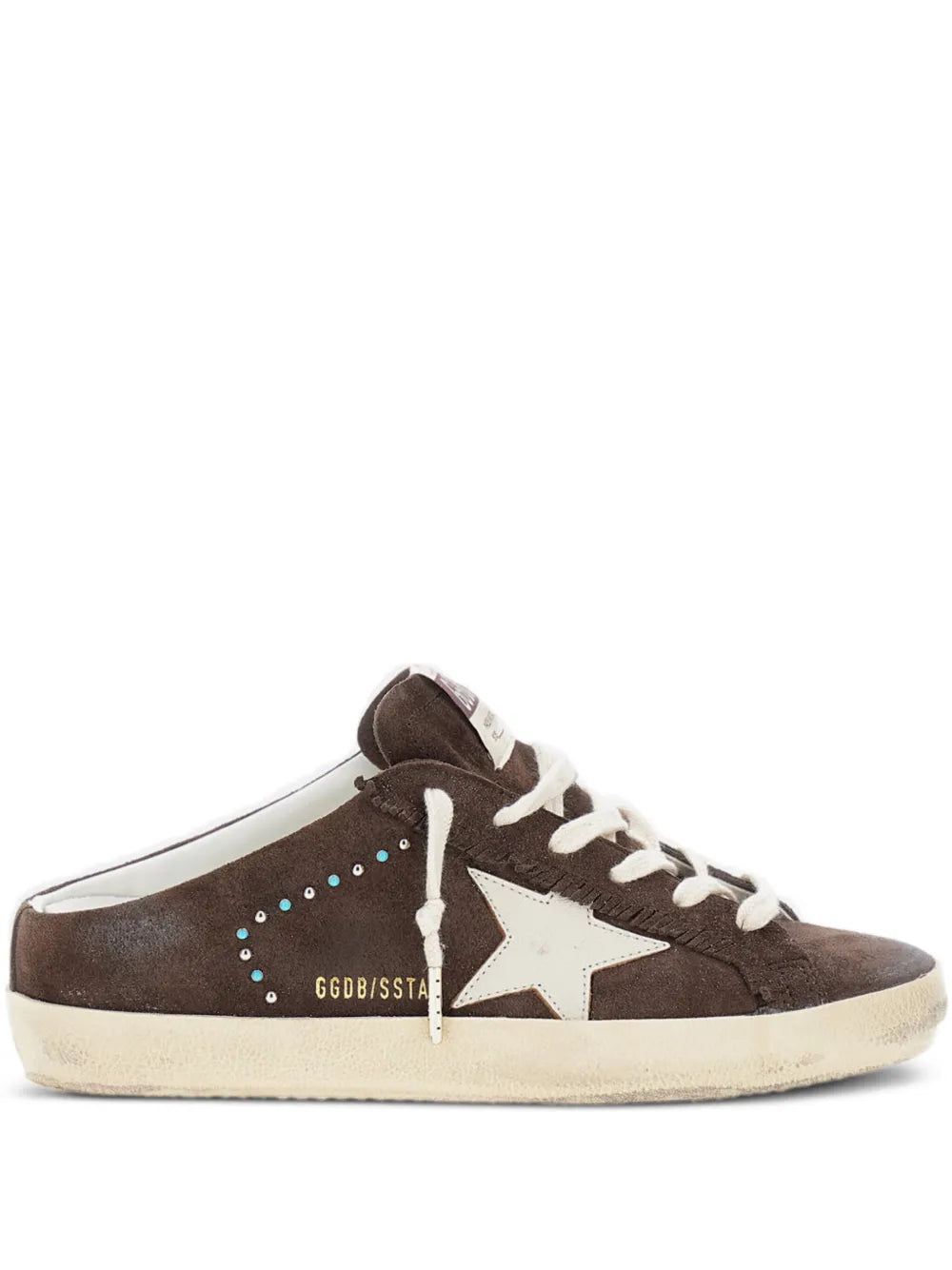 Golden Goose Super-star suede sabot sneakers