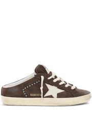 Golden Goose Super-star suede sabot sneakers
