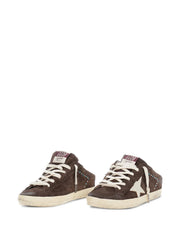 Golden Goose Super-star suede sabot sneakers