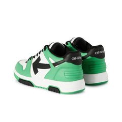 OFF-WHITE OUT OF OFFICE 'NEON GREEN BLACK WHITE'
