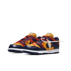NIKE DUNK LOW X OFF WHITE 'UNIVERSITY GOLD'