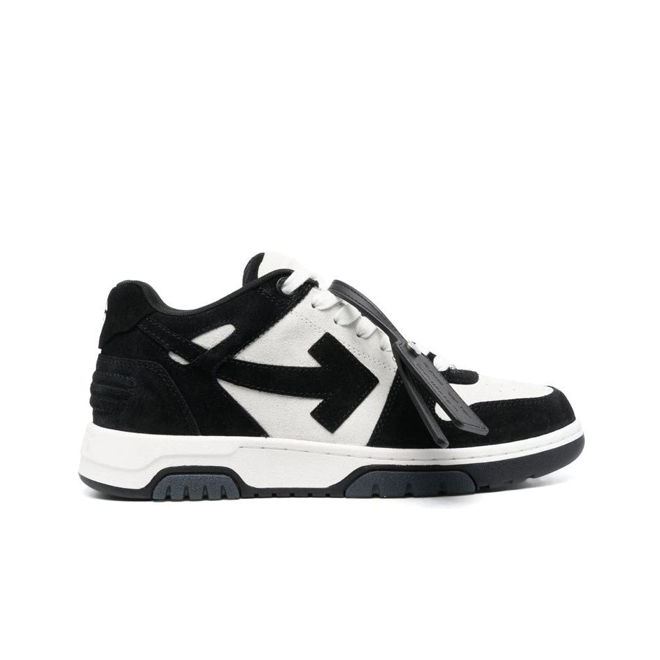 OFF-WHITE OUT OF OFFICE 'BLACK WHITE SUEDE'
