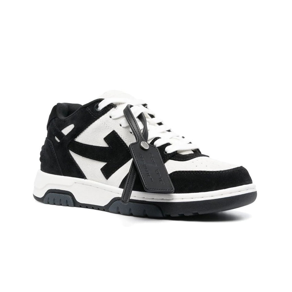OFF-WHITE OUT OF OFFICE 'BLACK WHITE SUEDE'