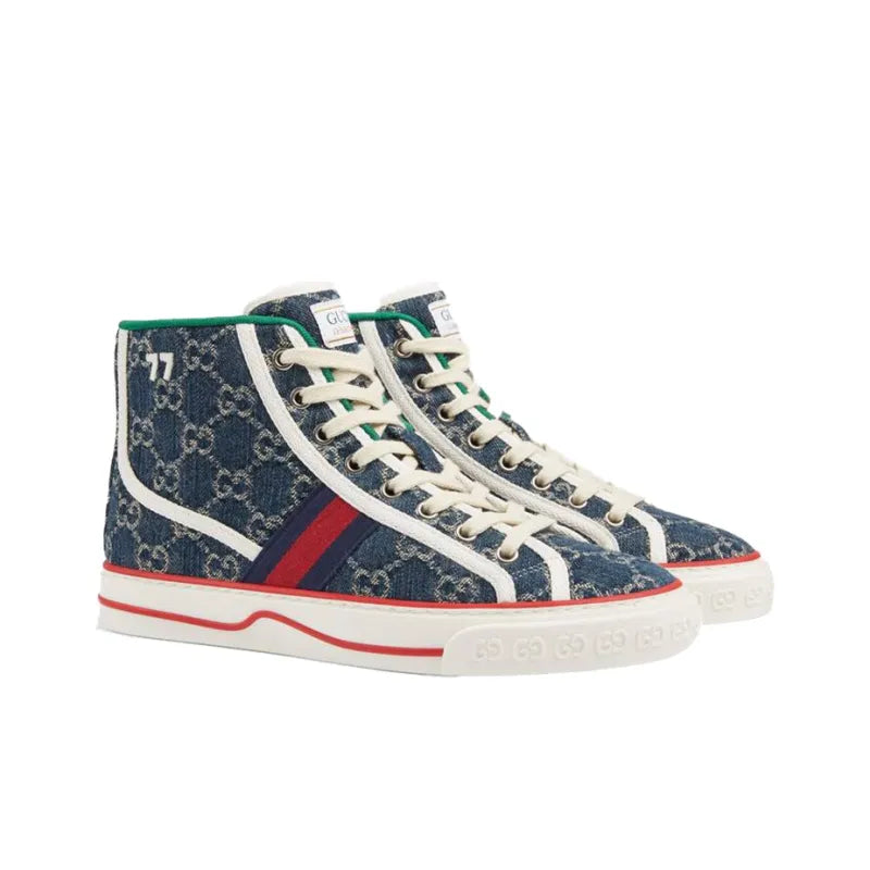 GUCCI TENNIS 1977 HIGH TOP 'DENIM'