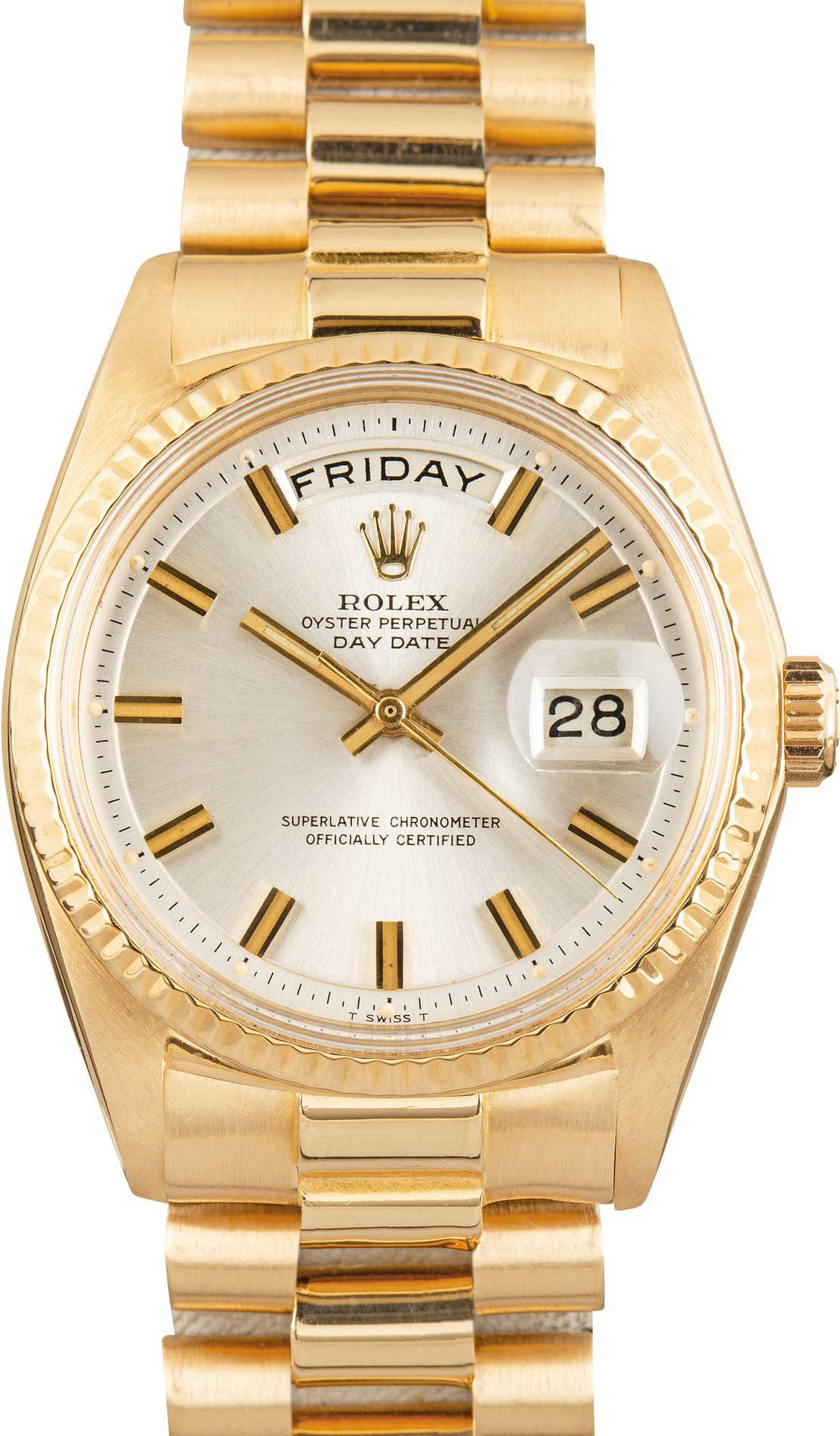 Rolex Day-Date 36 Ref 1803 Silver Dial